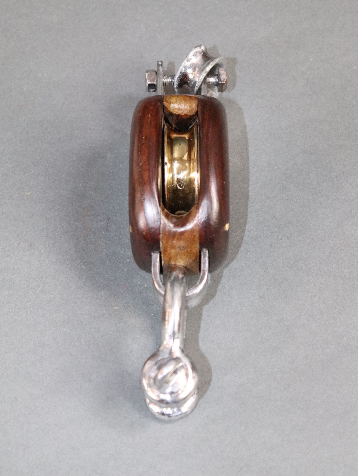 Single Sheave Yacht Pulley Block - Lannan Gallery