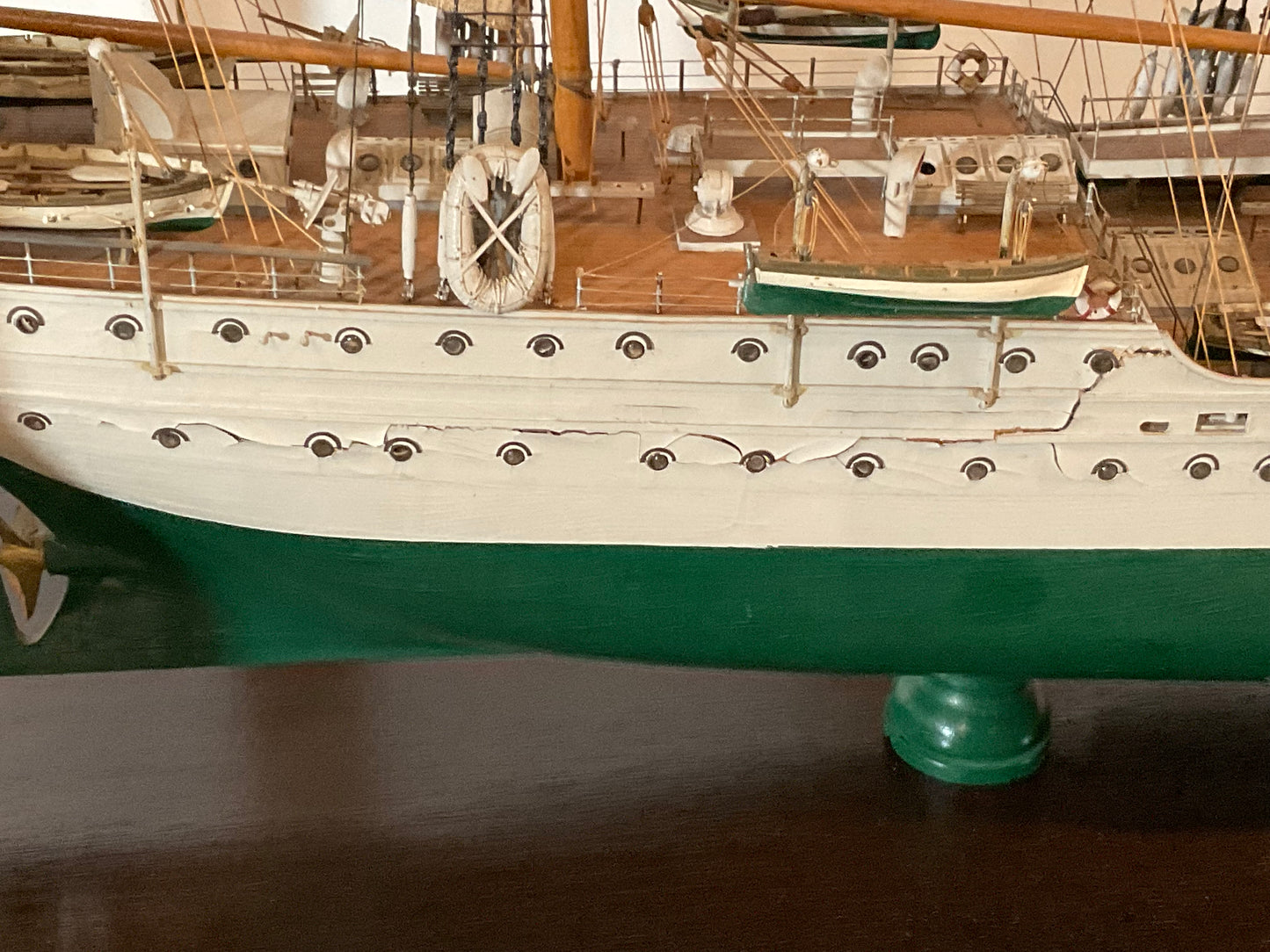 Model of the Juan Sebastian de Elcano - Lannan Gallery