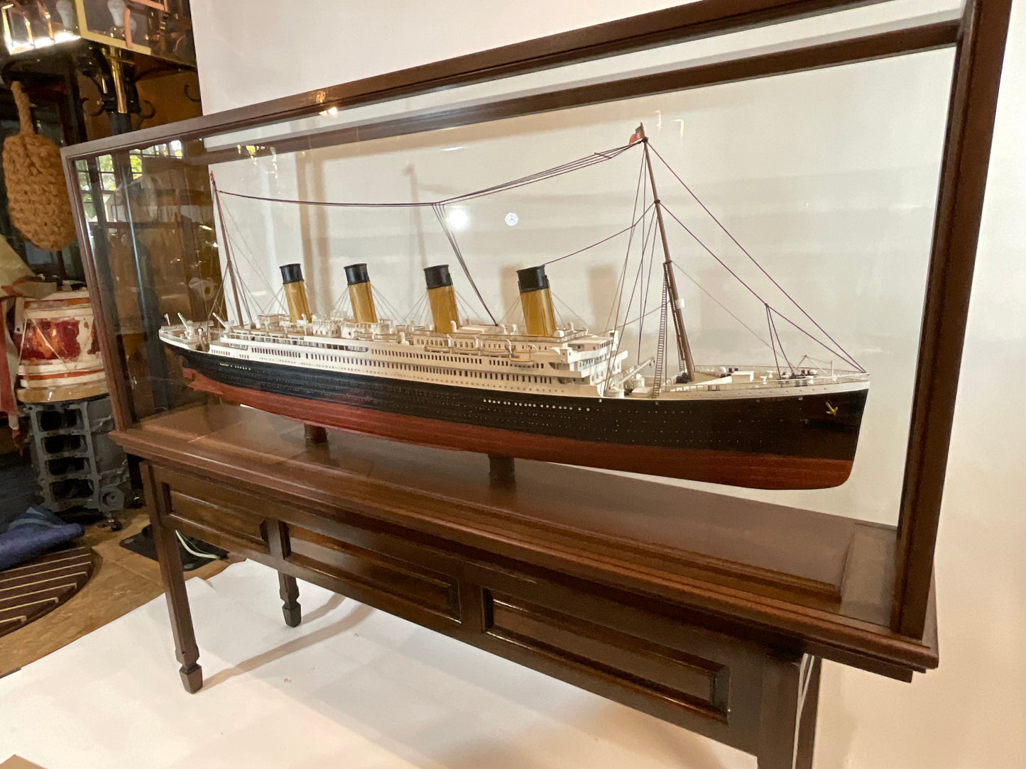 Six Foot Model of the Titanic - Lannan Gallery