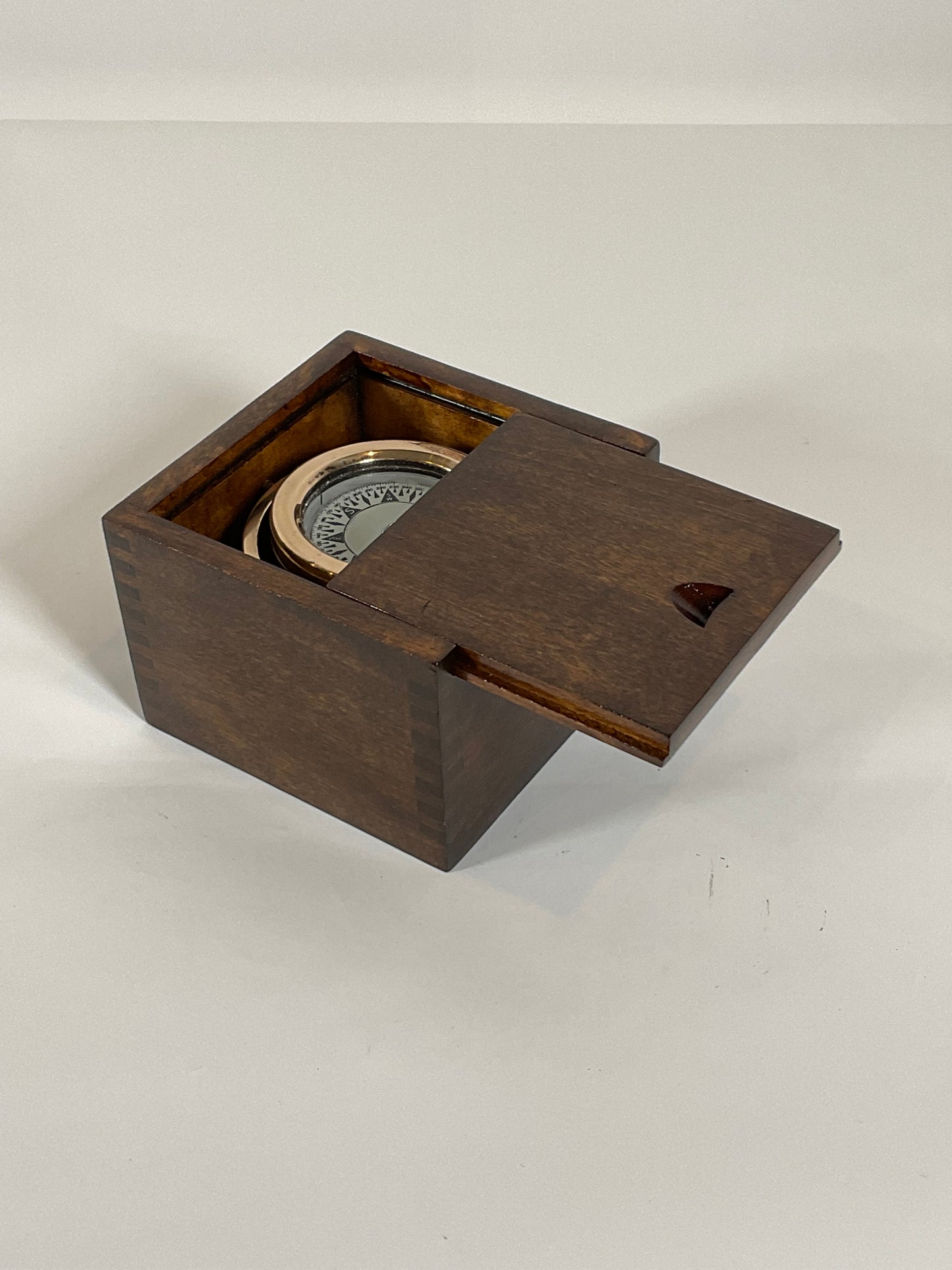 Boxed Boat Compass by Wilcox Crittendon - Lannan Gallery