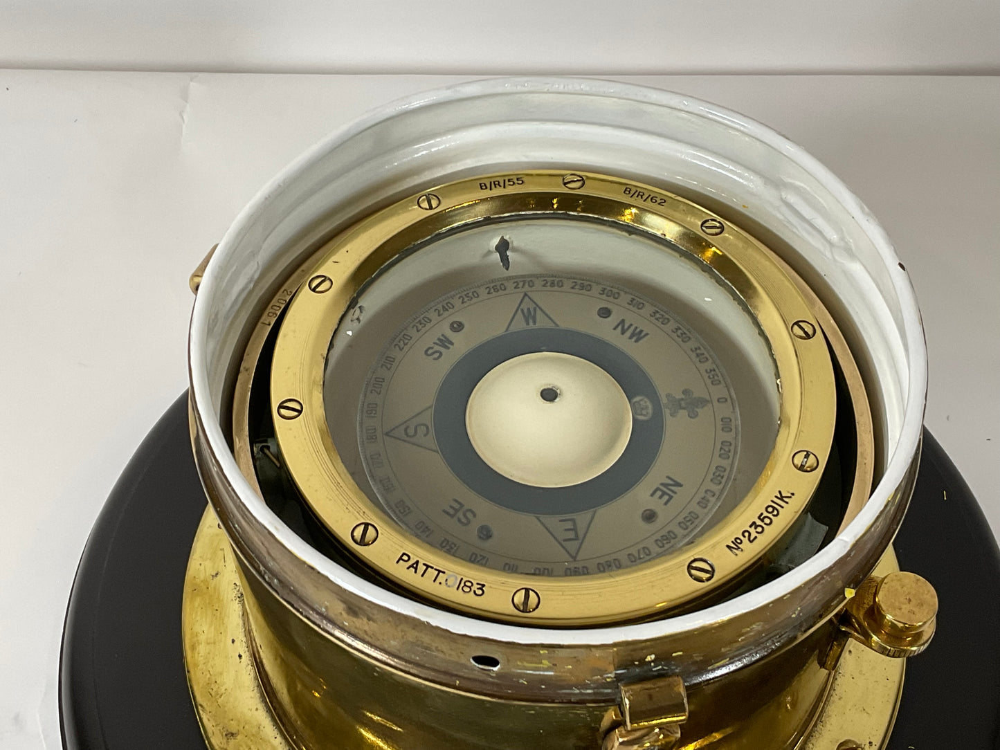 British Royal Navy Ship’s Binnacle Compass - Lannan Gallery