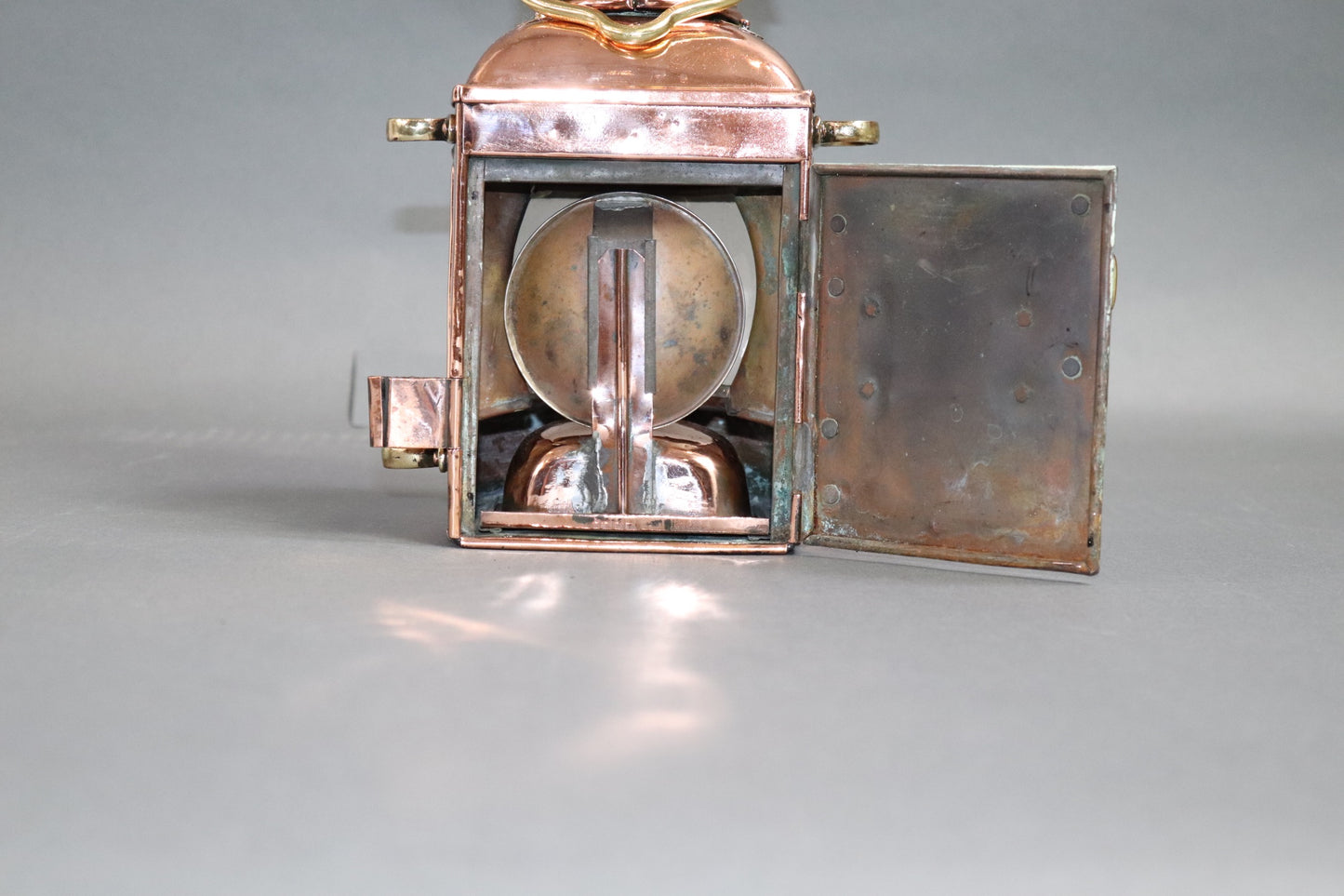 Ships Copper English Ships Lantern - Lannan Gallery