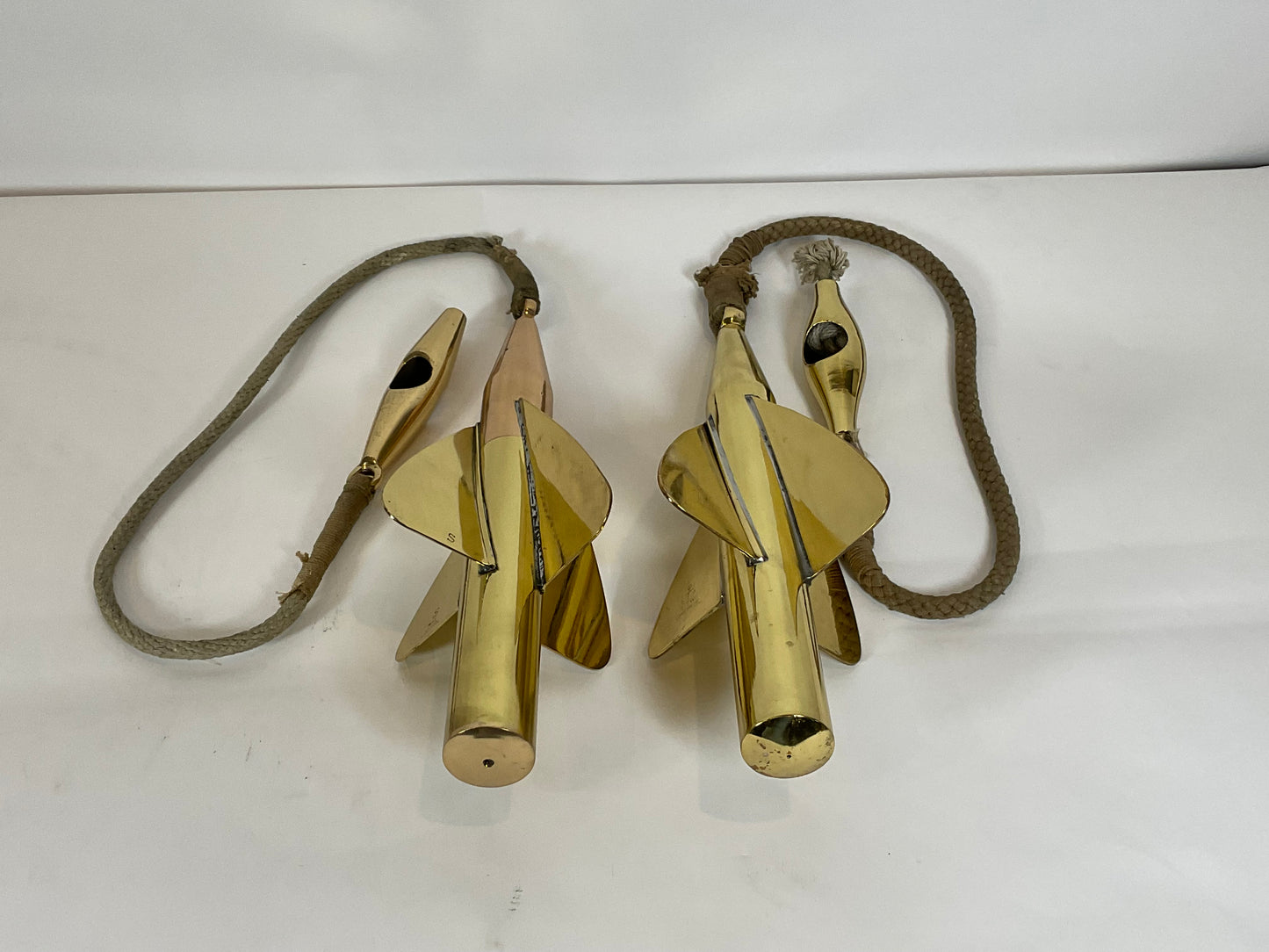 Polished Ship’s Taffrail Spinner Logs - Lannan Gallery