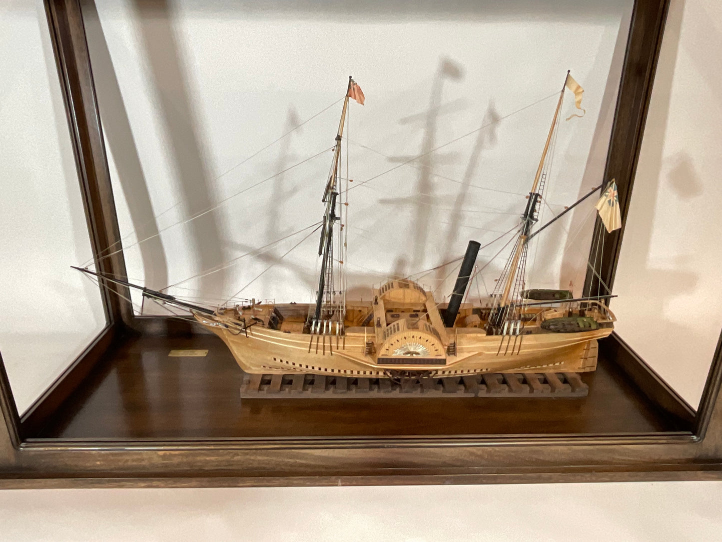 Model of the Paddle Steamer SIRIUS - Lannan Gallery