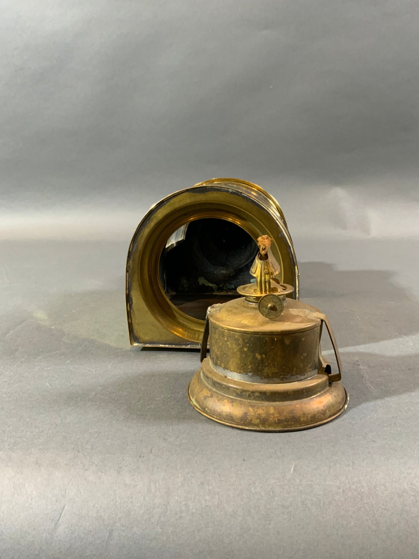 Brass Bow Light - Lannan Gallery