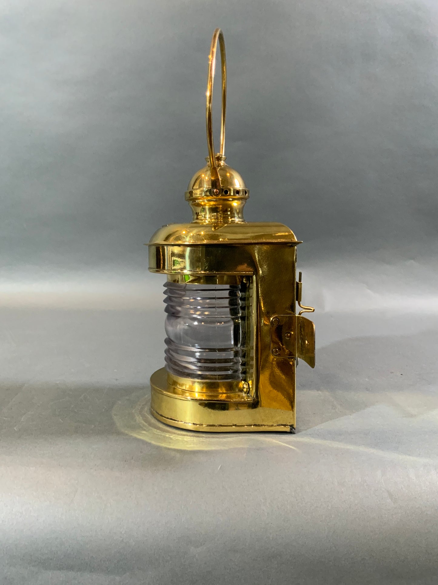 Solid Brass Ship’s Bow Light - Lannan Gallery