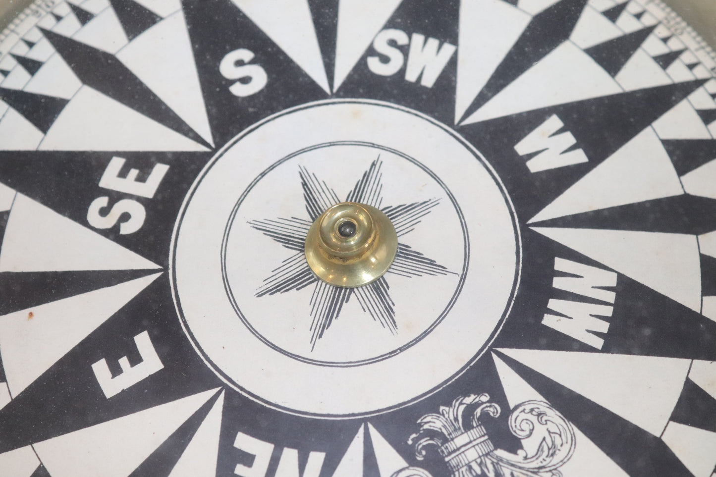 Nineteenth Century Boxed Ships Compass - Lannan Gallery