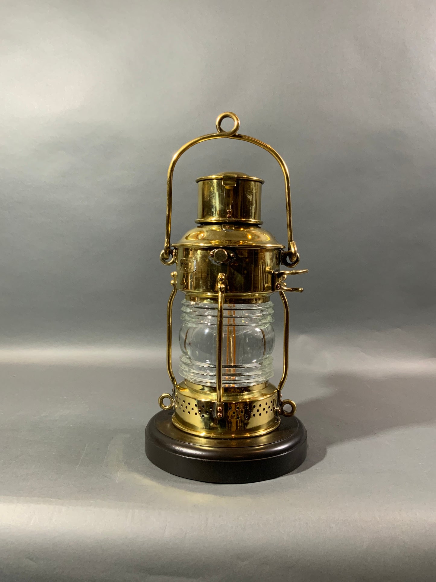 Antique Ships Anchor Lantern by French Maker - Lannan Gallery