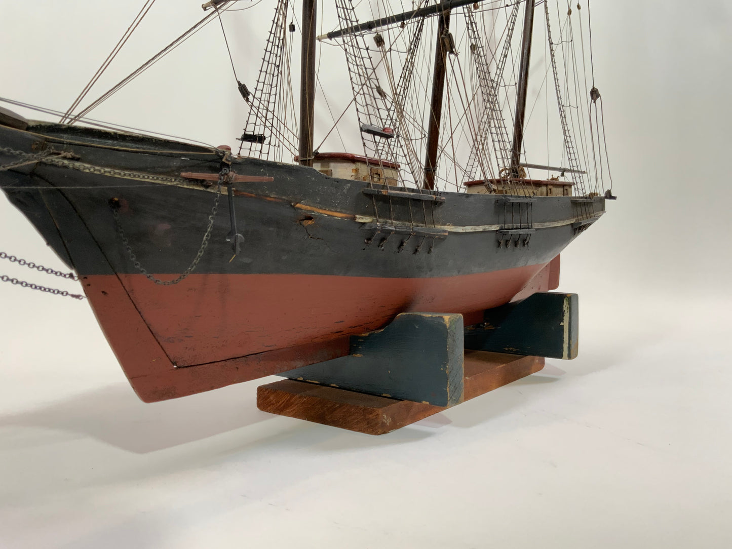 Antique Ship Model of an American Bark - Lannan Gallery