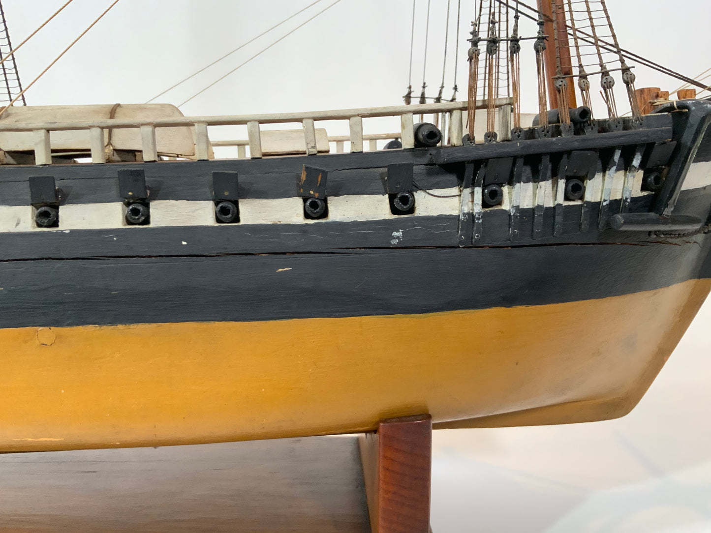 Antique American Ship Model Circa 1910 - Lannan Gallery