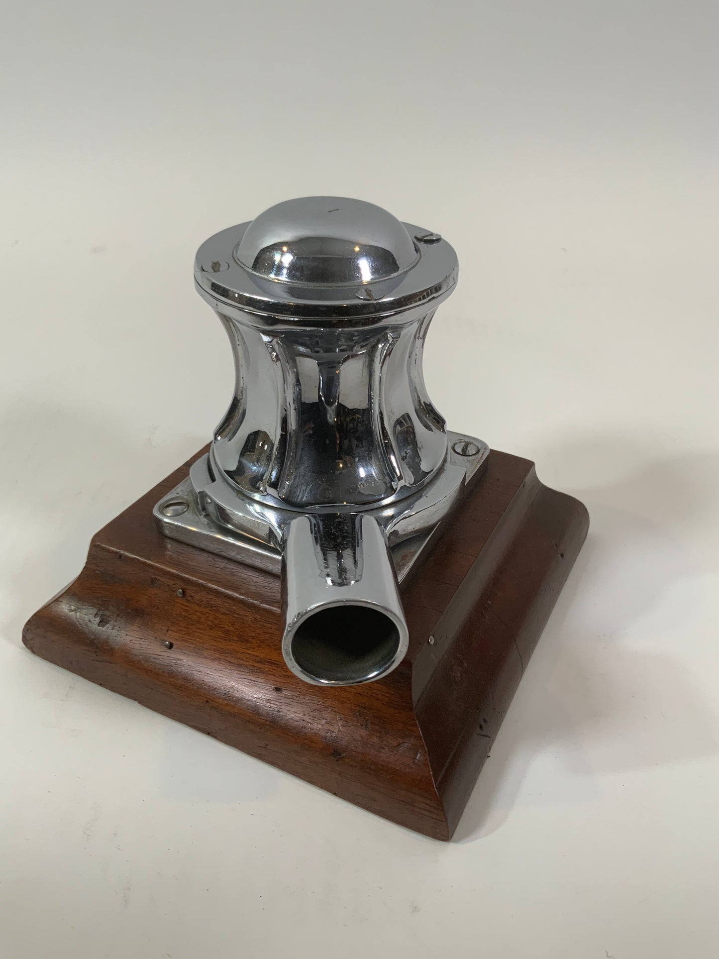 Chrome Yacht Winch - Lannan Gallery