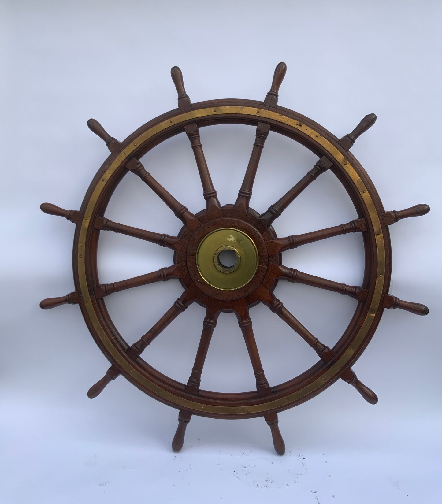 Six and a Half Foot Ships Wheel - Lannan Gallery