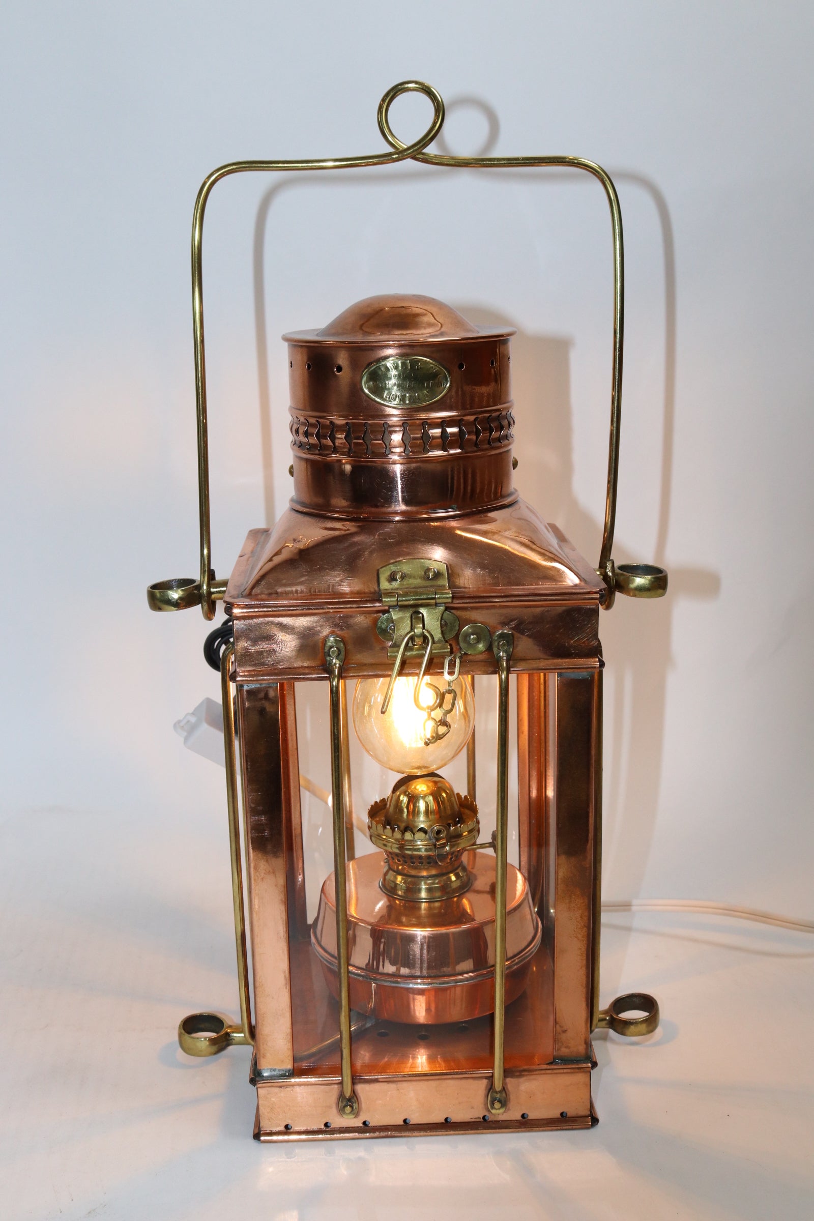 Anchor Lamp, Brass & Copper - Authentic Models