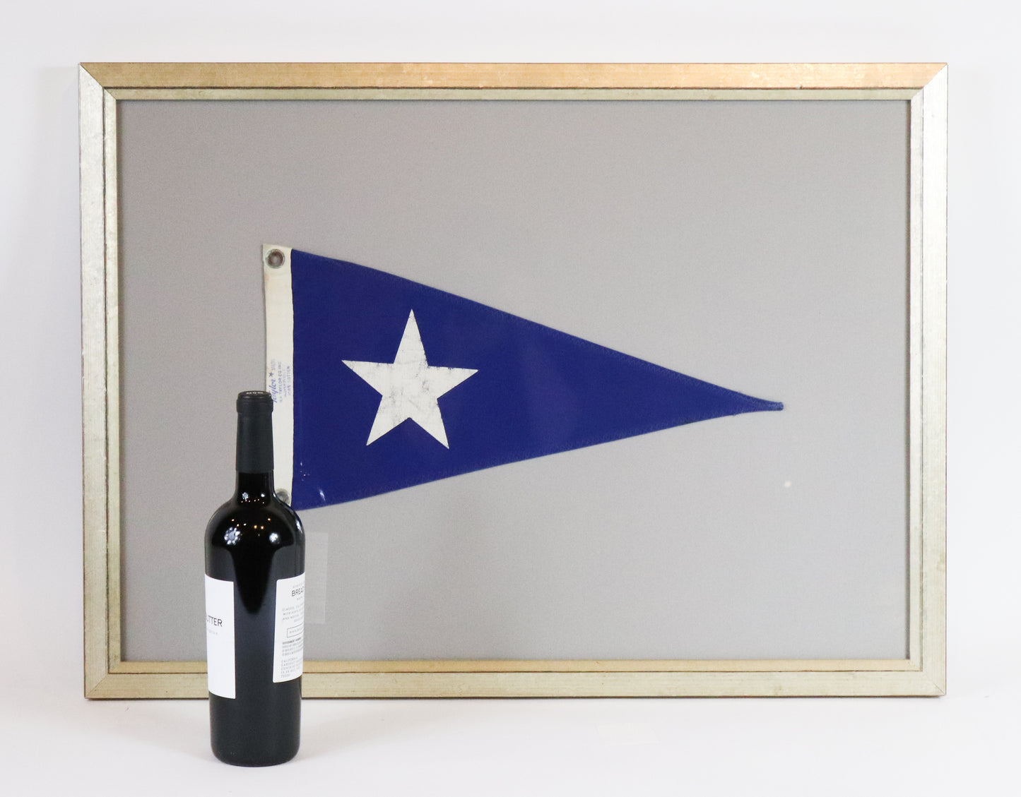 Framed Nautical Pennant - Lannan Gallery