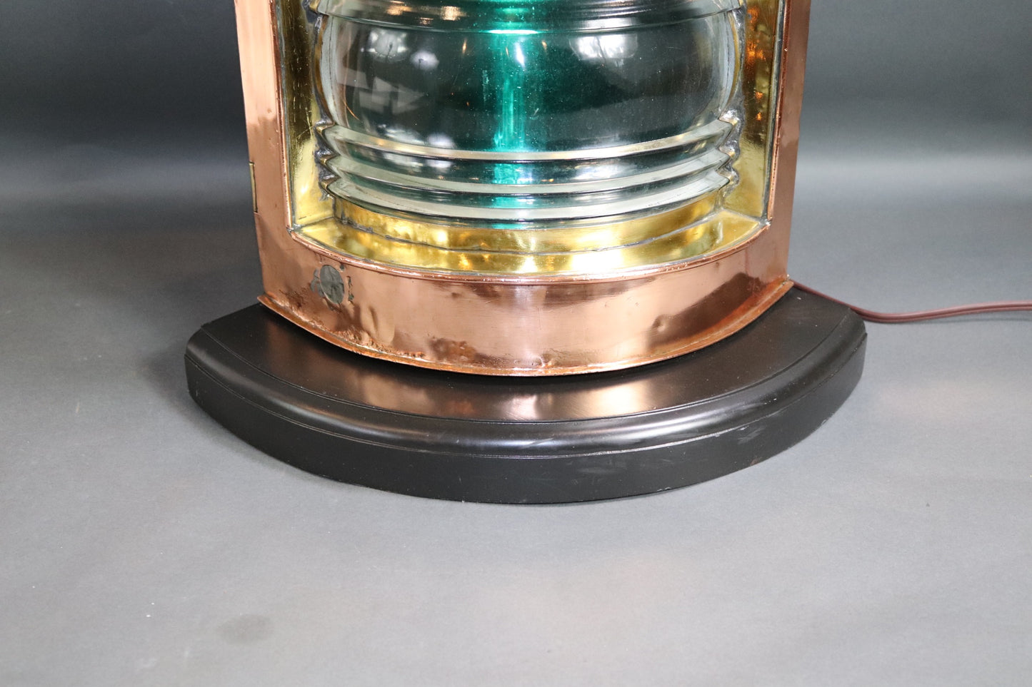 Copper Ships Starboard Lantern - Lannan Gallery