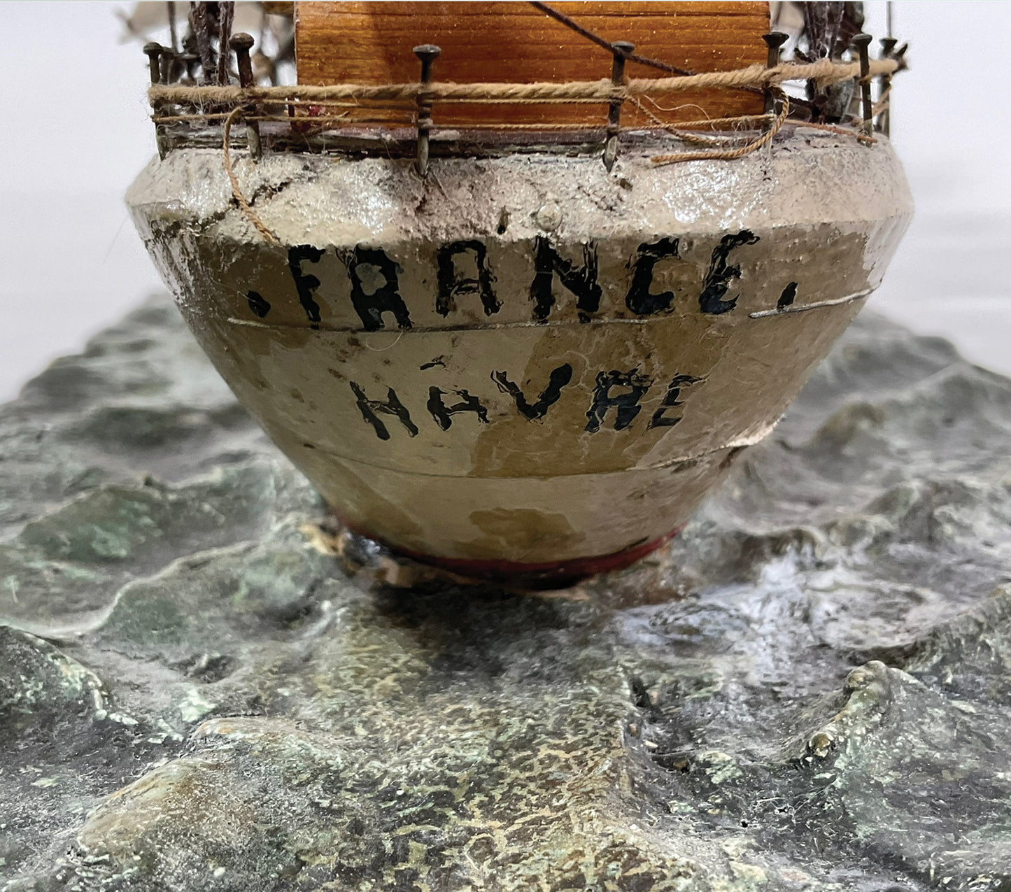 Ship Model Of A Four Masted Barque - Lannan Gallery