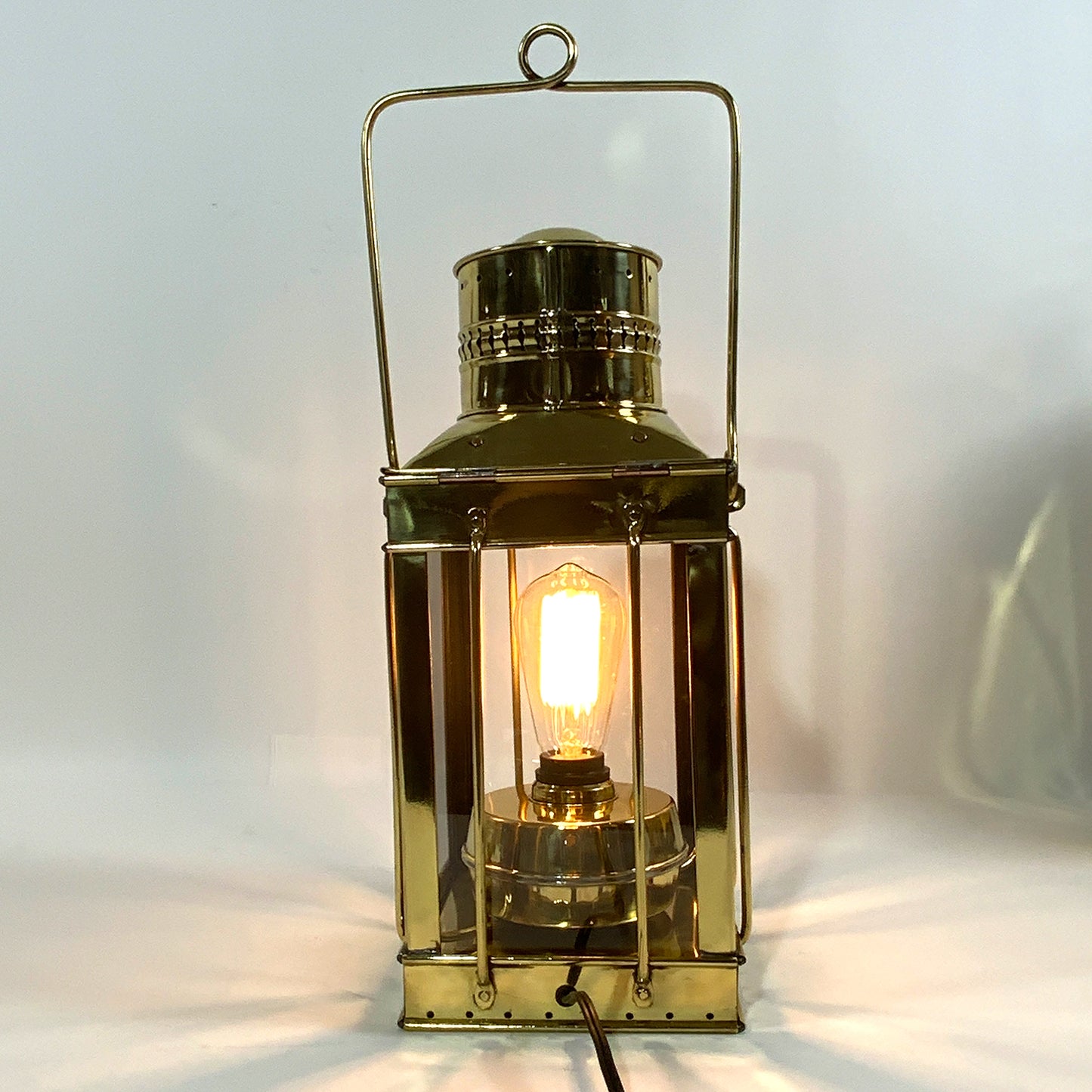 Restored English Ships Lantern C1920 - Lannan Gallery