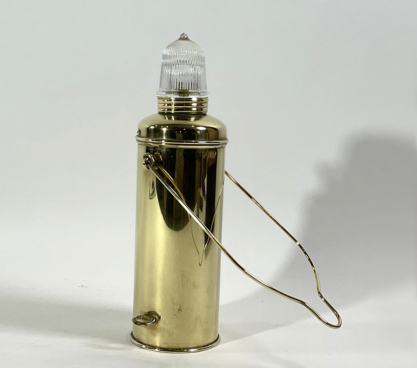 Solid Brass Ships Anchor Lantern - Lannan Gallery