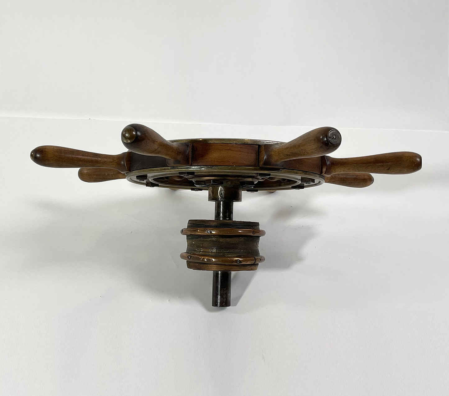 Sturdy Fifteen Inch Yacht Wheel - Lannan Gallery