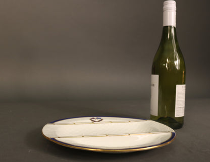 Unique Asparagus Dish | Minton | J.P. Morgan's Flagship "Corsair" | 1890 - Lannan Gallery