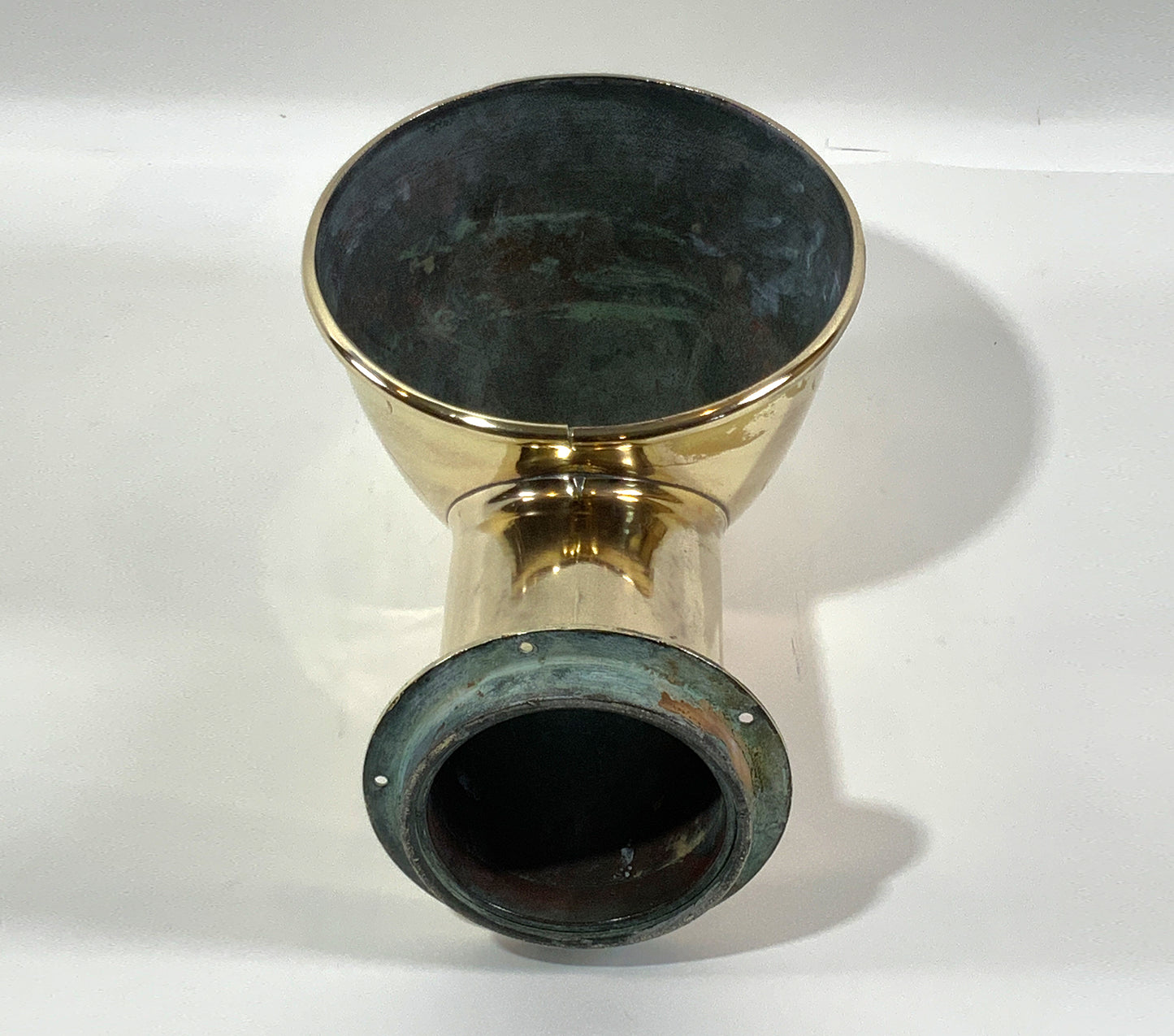 Yacht Vent Cowl Of Solid Brass - Lannan Gallery