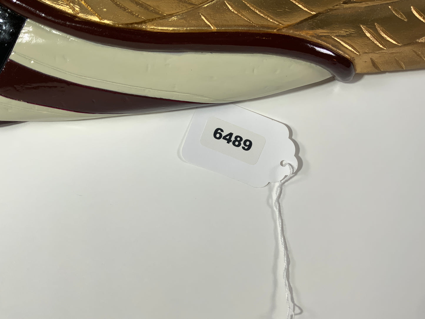 Gold Carved Eagle- "God Bless America" - Lannan Gallery