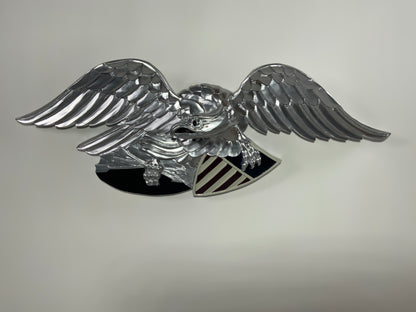 Silver Carved Wooden Eagle | Great Seal | "Louisburg" - Lannan Gallery
