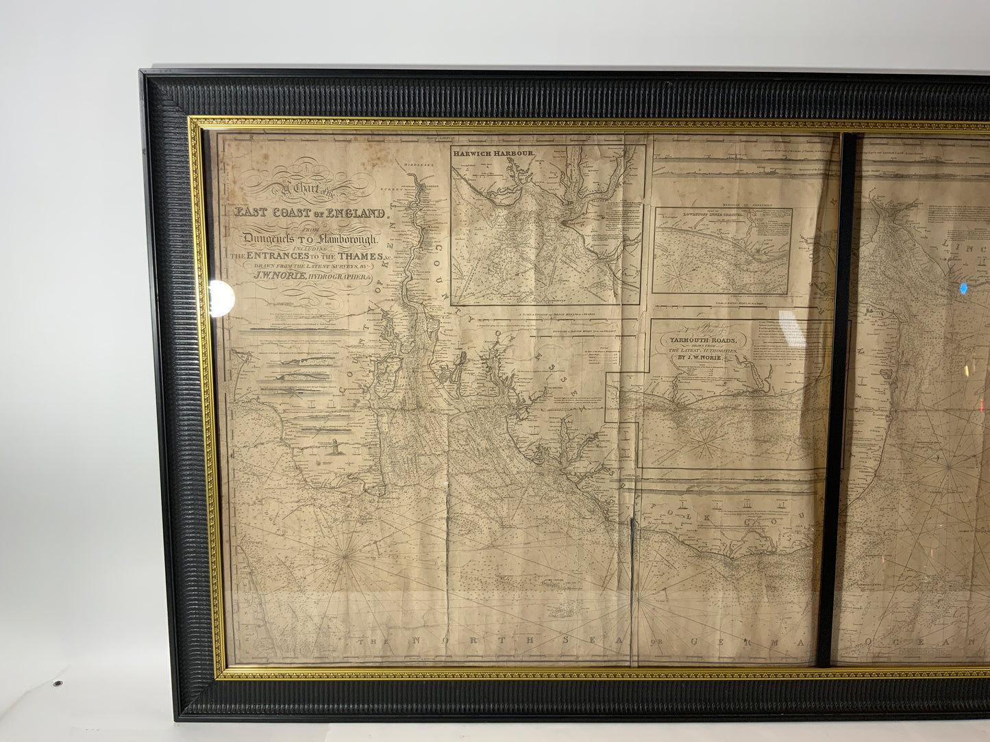 Chart of the East Coast of England - Lannan Gallery