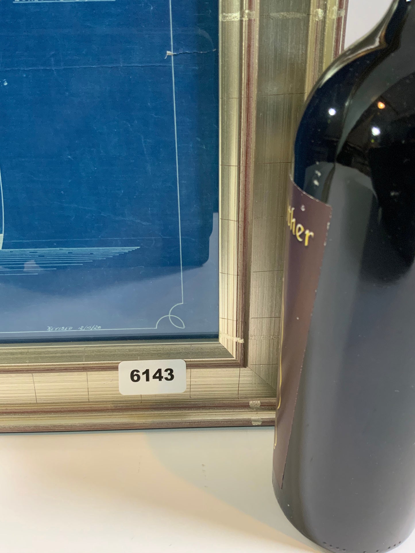 Blueprint of Yacht owned by Winthrop W. Aldrich No. 755 - Lannan Gallery