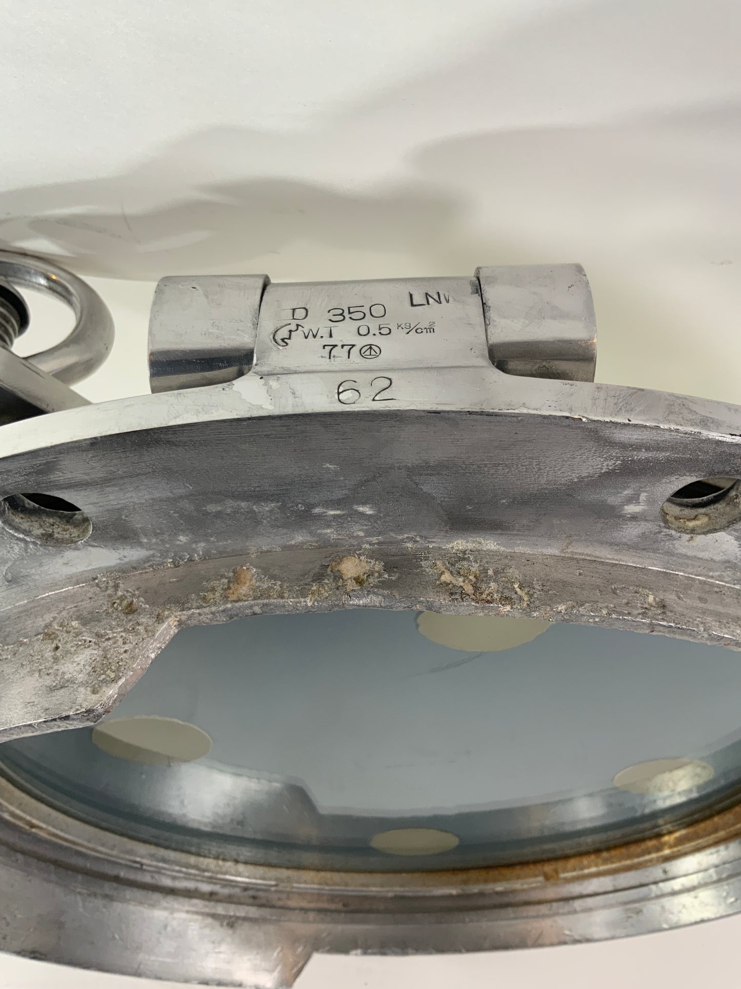 Aluminum Ship's Porthole Mirror - Lannan Gallery