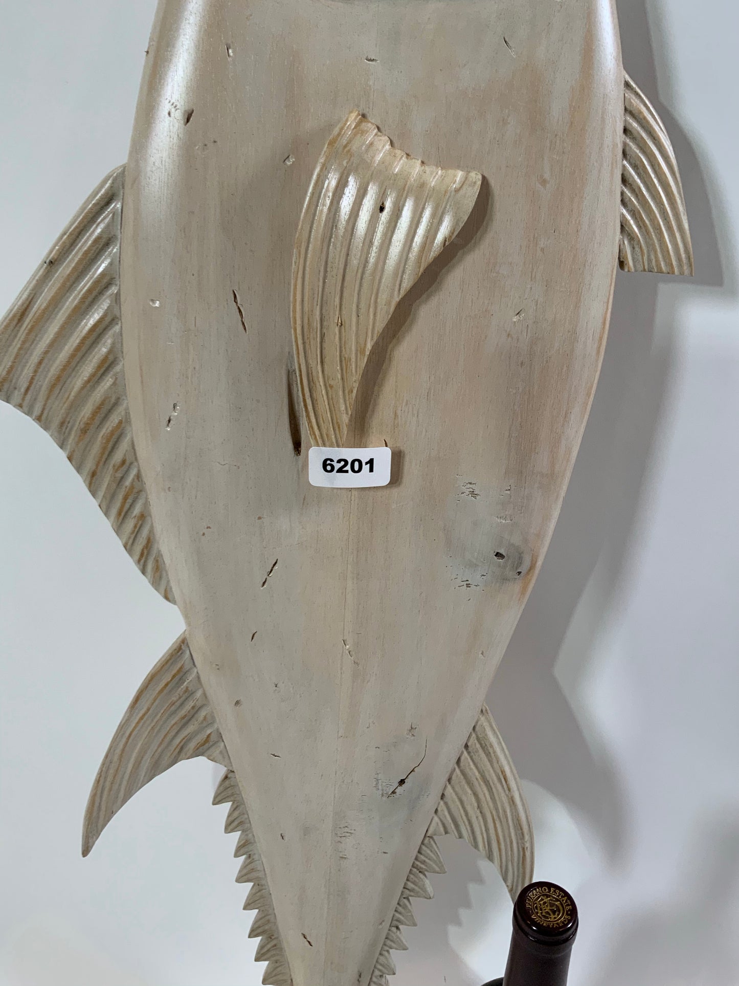 Carved Tuna Fish - Lannan Gallery