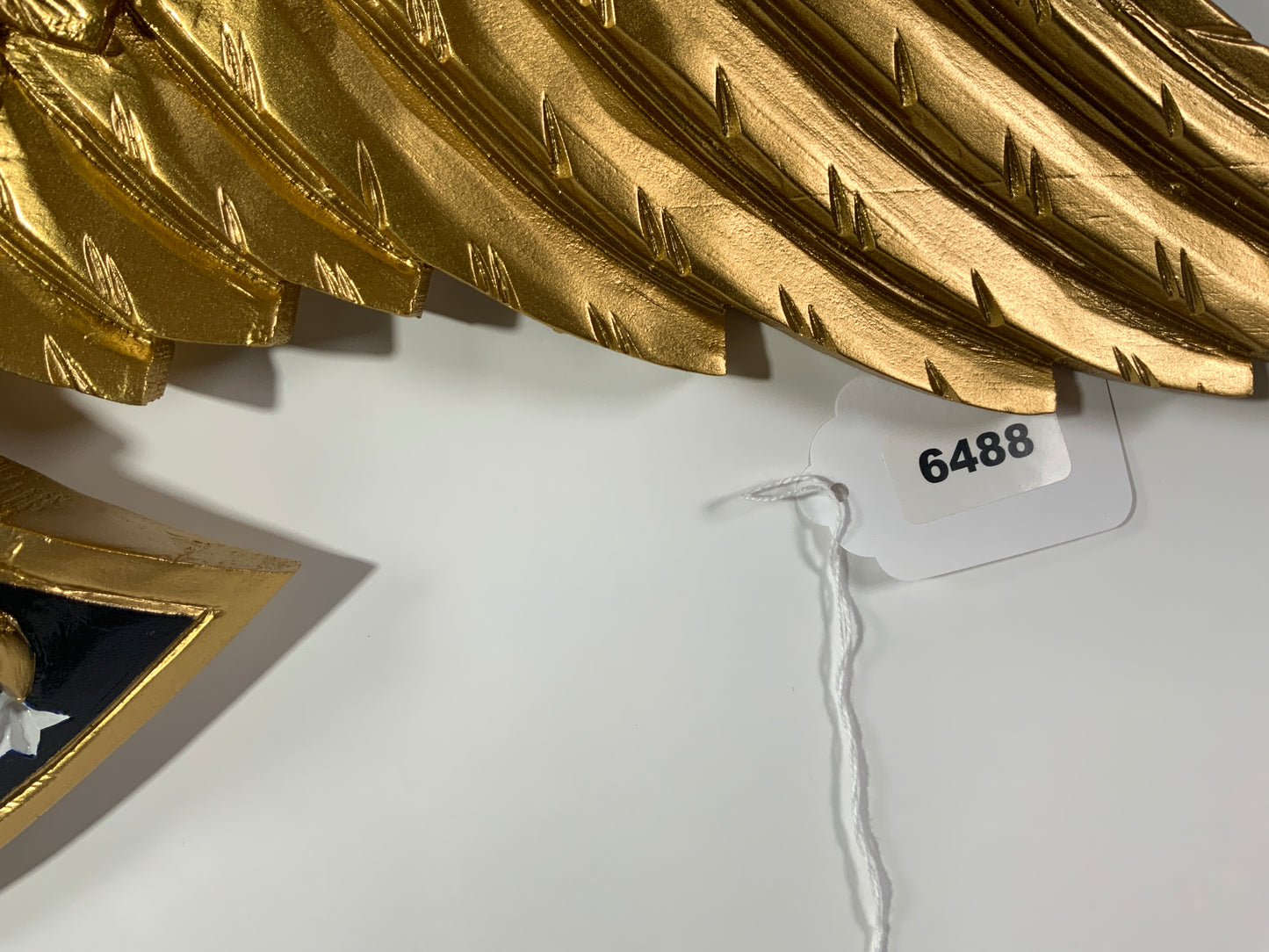 Gold Carved Louisburg Eagle - Lannan Gallery