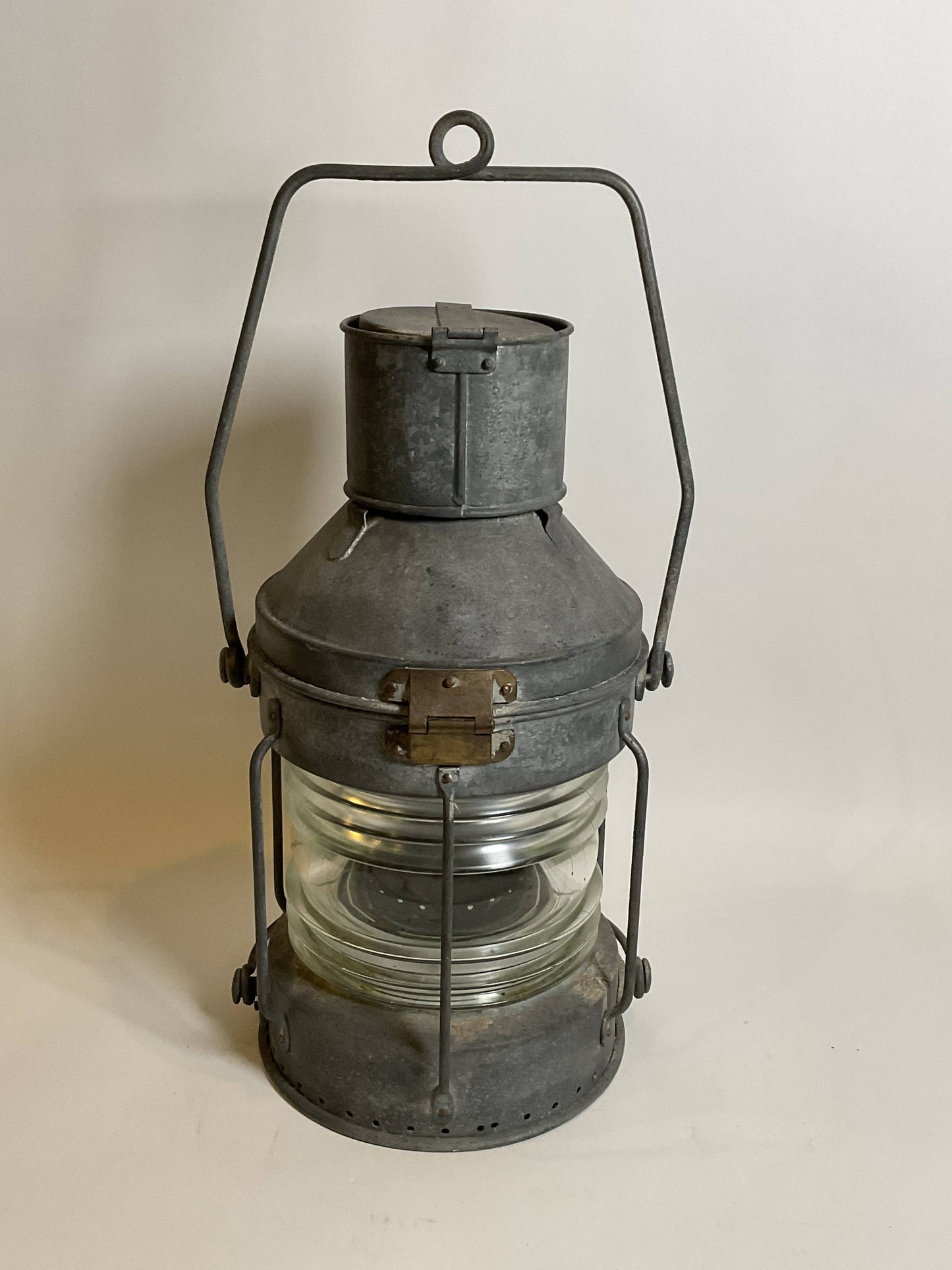 English Ships Anchor Lantern By Meteorite