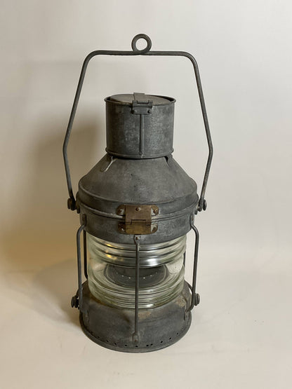 English Ships Anchor Lantern By Meteorite