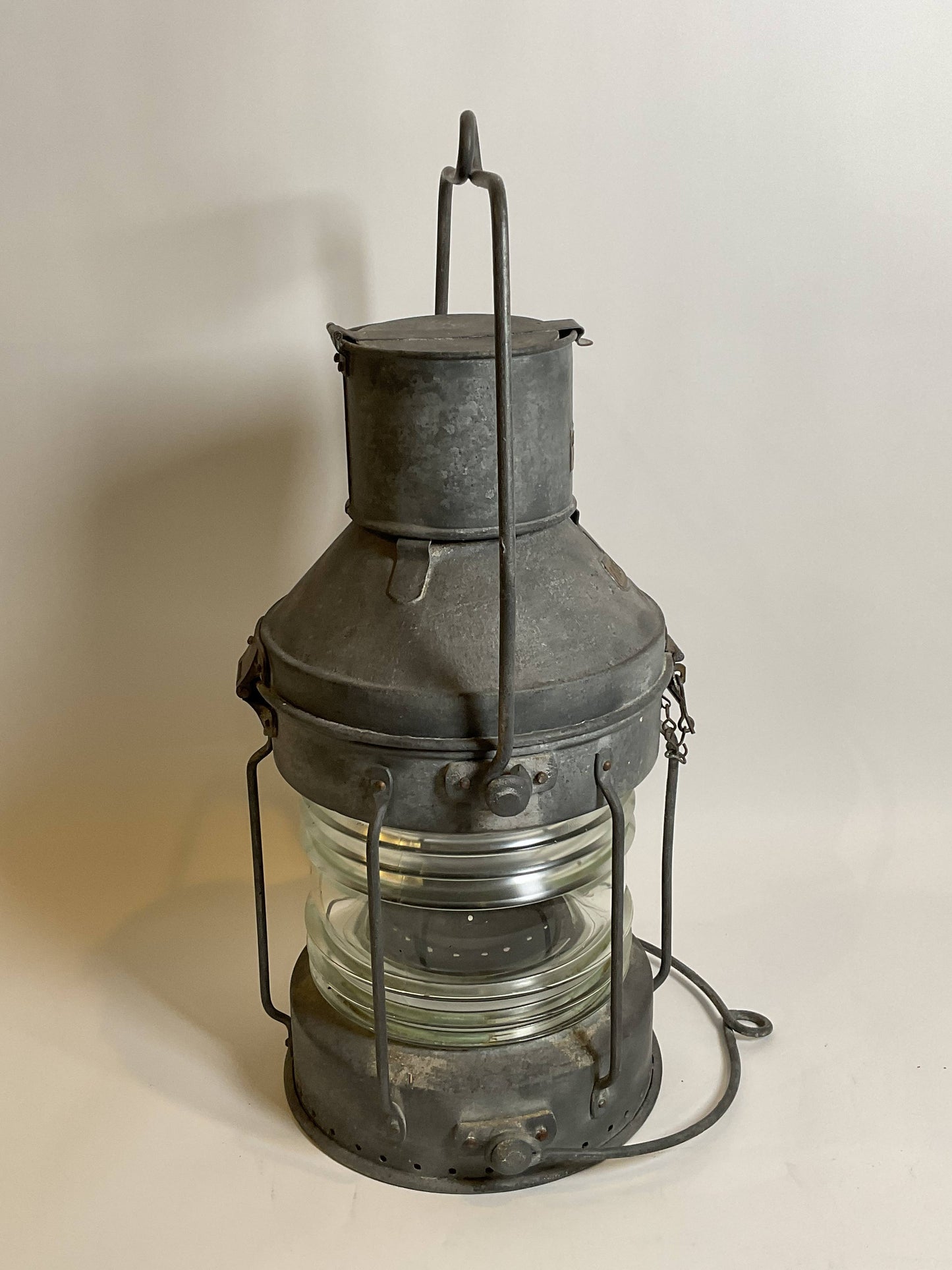 English Ships Anchor Lantern By Meteorite