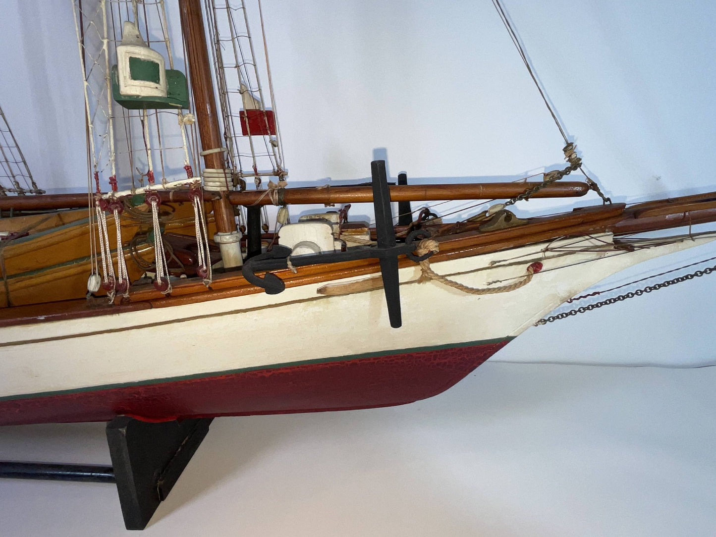 Antique Model of a Fishing Schooner