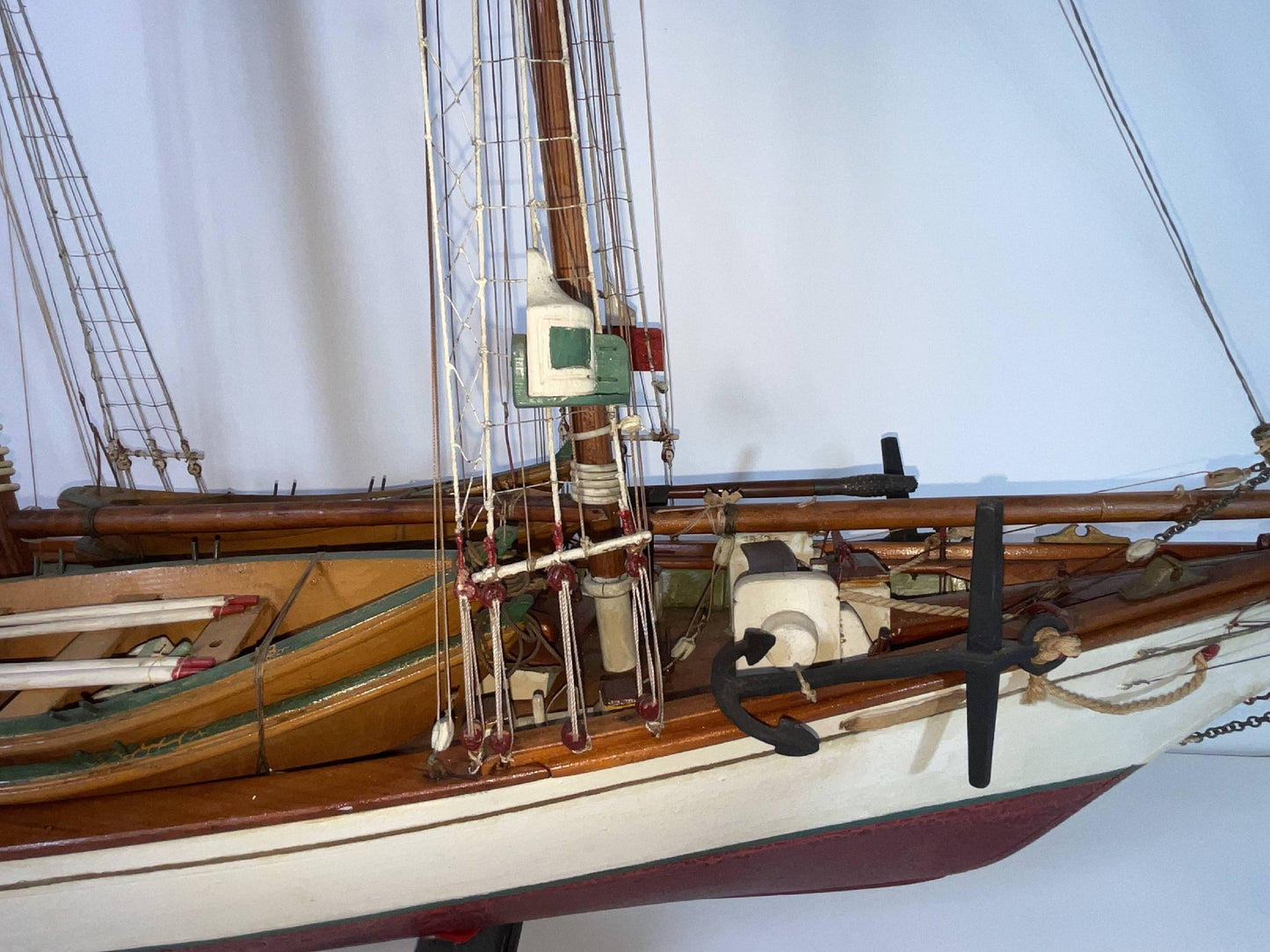 Antique Model of a Fishing Schooner