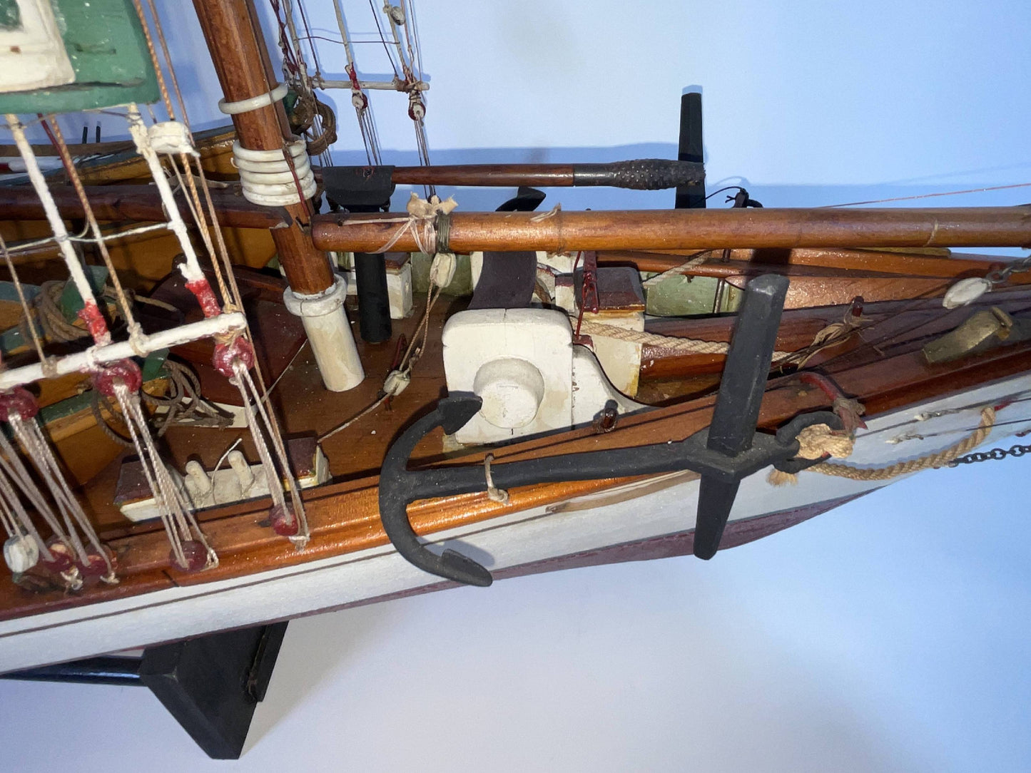 Antique Model of a Fishing Schooner