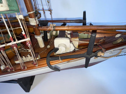 Antique Model of a Fishing Schooner