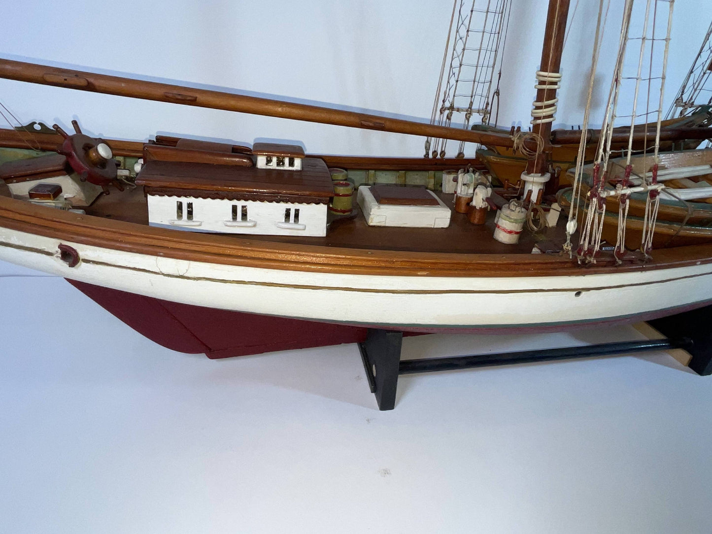 Antique Model of a Fishing Schooner