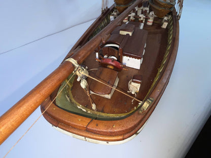 Antique Model of a Fishing Schooner