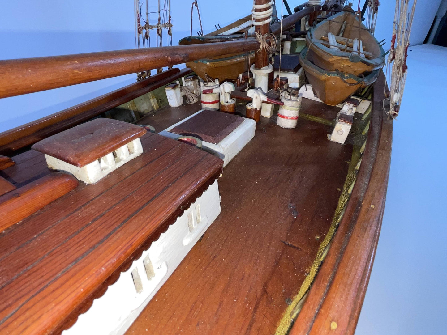 Antique Model of a Fishing Schooner