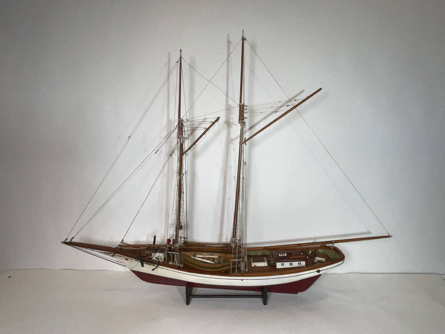 Antique Model of a Fishing Schooner