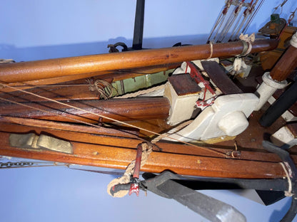 Antique Model of a Fishing Schooner