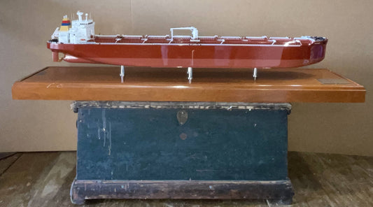 Builders Model of an Oil Tanker