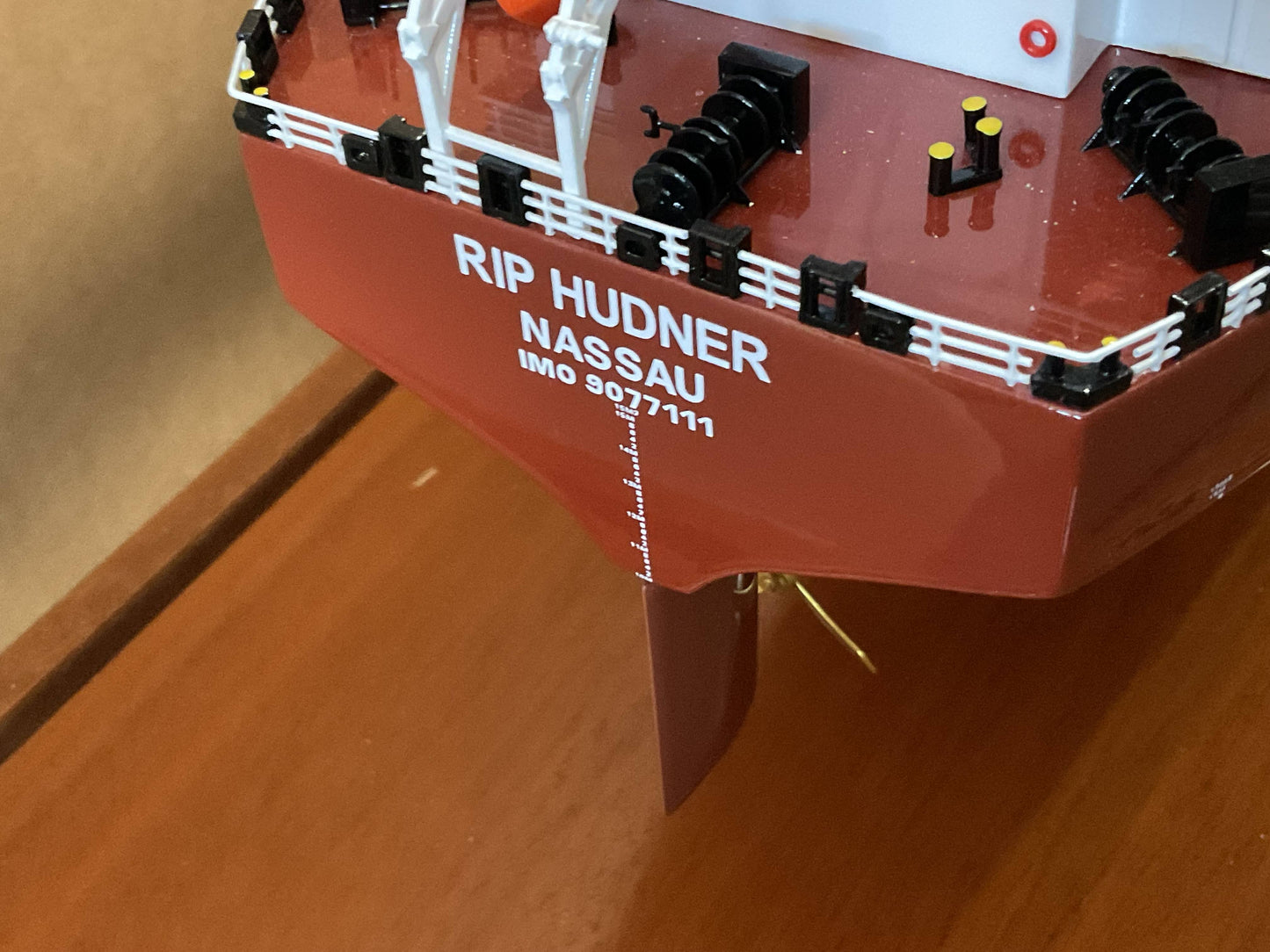 Builders Model of an Oil Tanker