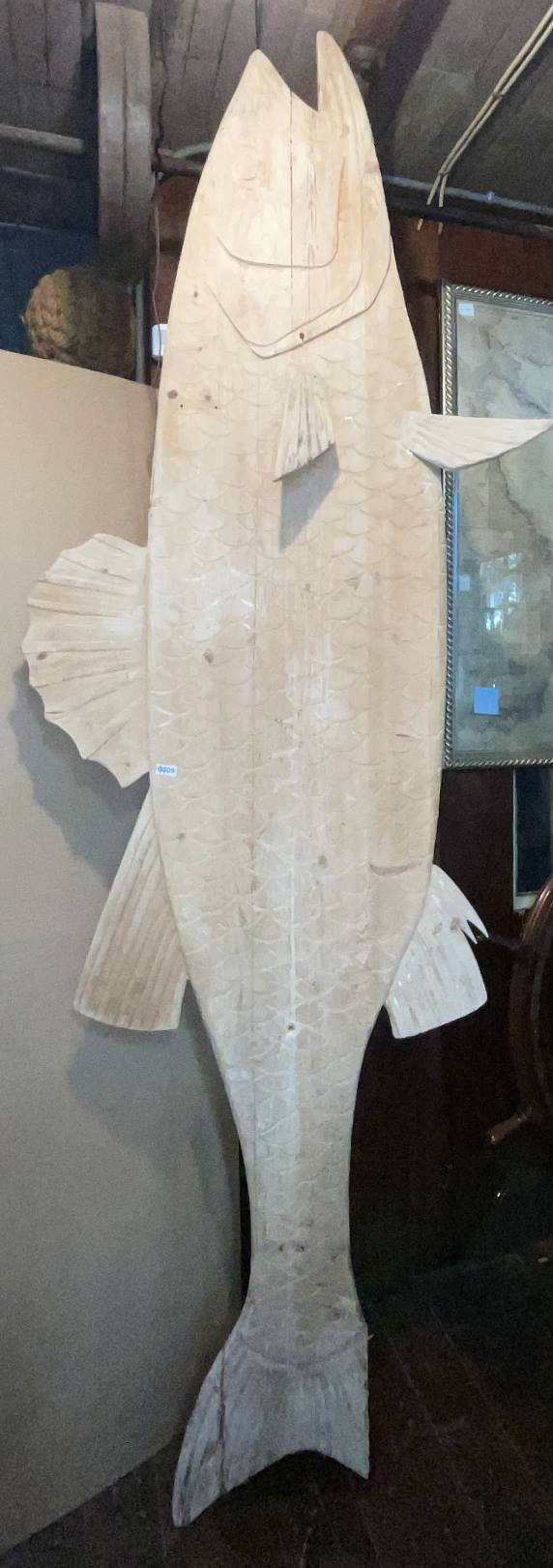 10 foot Carved Codfish Tradesign