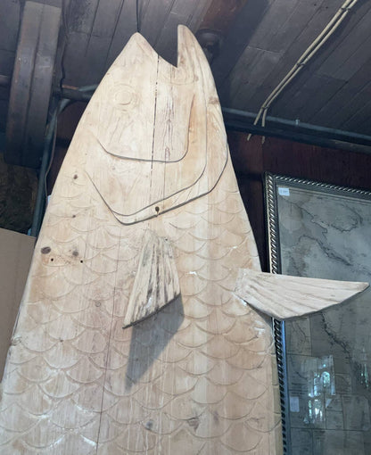 10 foot Carved Codfish Tradesign