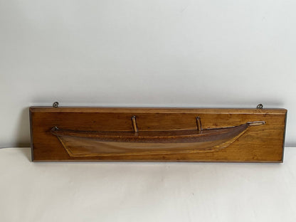 Half Model Of The Topsail Schooner Swift