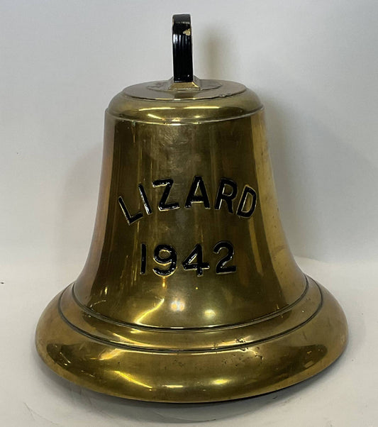 Bell from HMS LIZARD, 1942